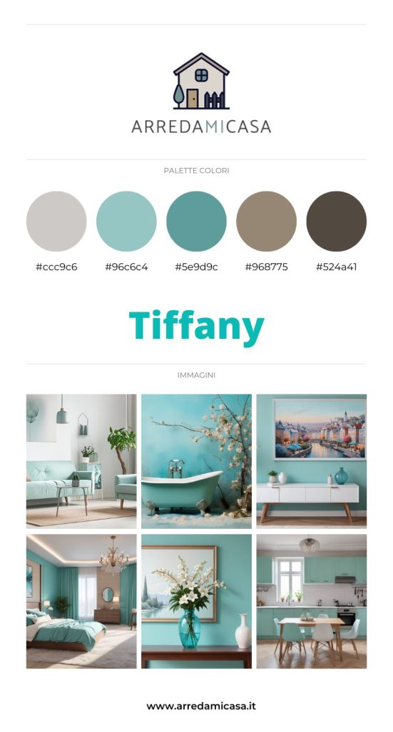 Paletta colori Tiffany