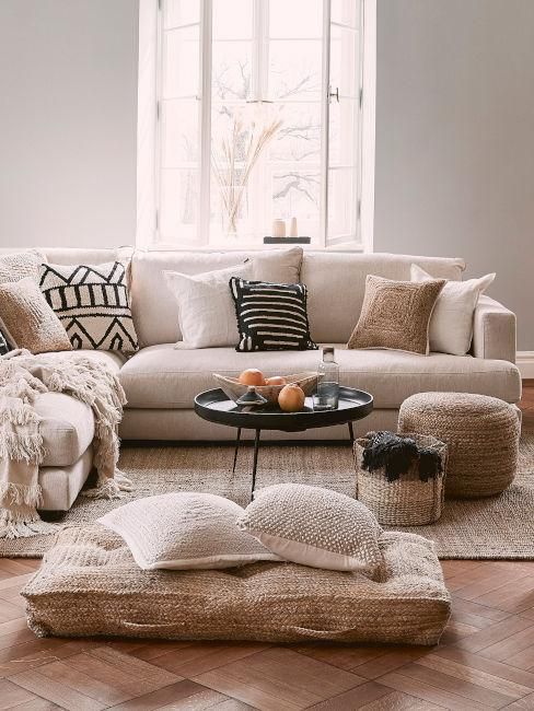 arredamento boho naturale