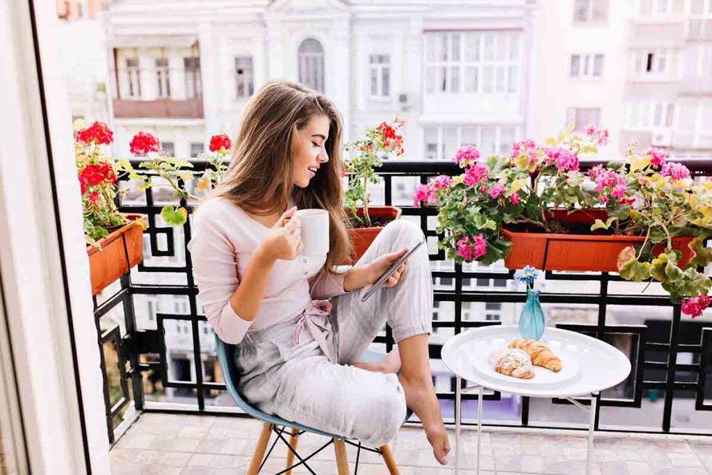 Arredare piccolo balcone
