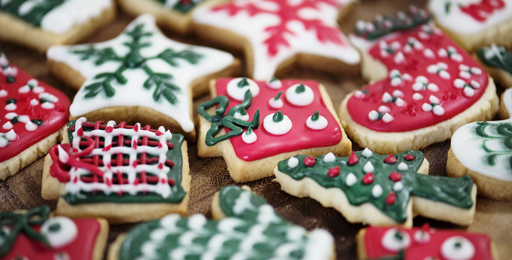 Biscotti di Natale in tavola