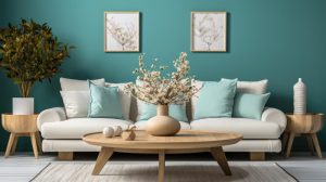 Scopri di più sull'articolo Dipingere le pareti color ottanio: abbinamenti, stili e consigli per l’arredamento