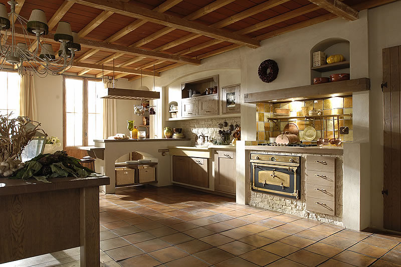 cucina in muratura