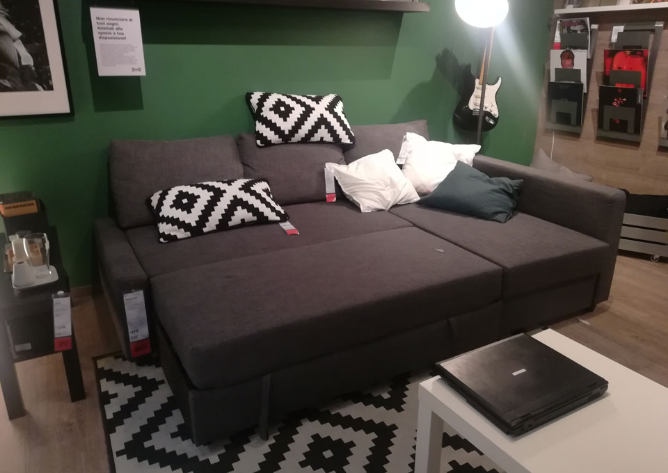 Divano letto matrimoniale Ikea