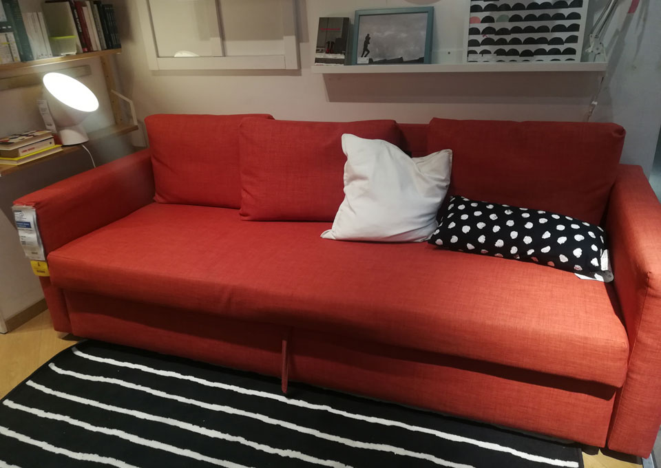 Divano letto matrimoniale Ikea