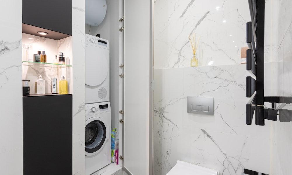 lavatrice bagno piccolo