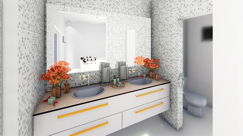 sanitari lavandino bagno doppio lavabo