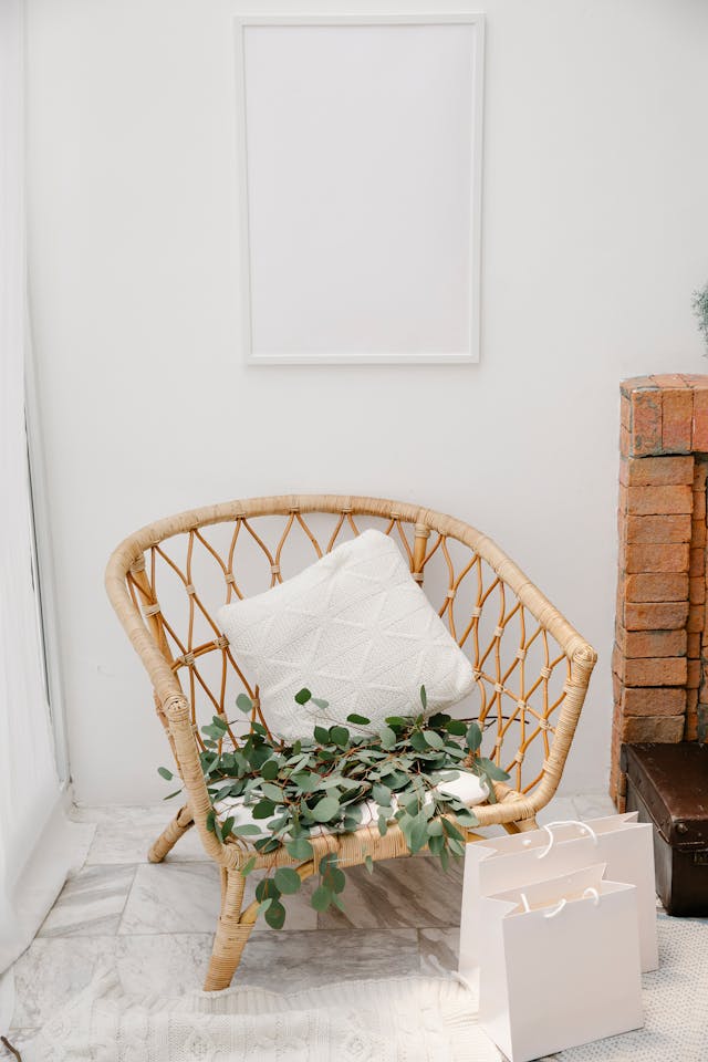 sedia rattan