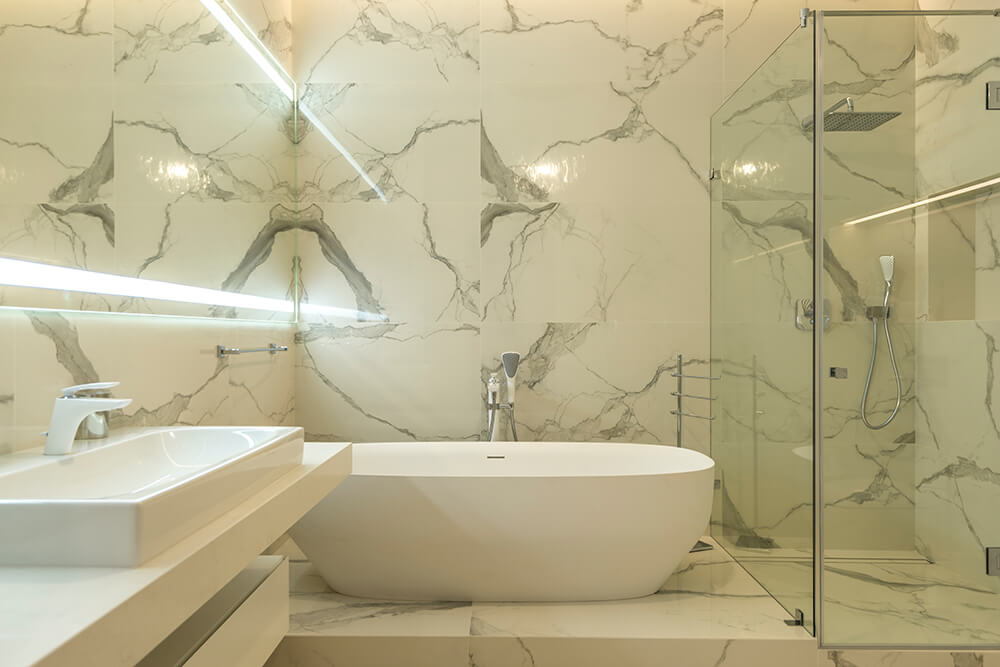 stile bagno contemporaneo
