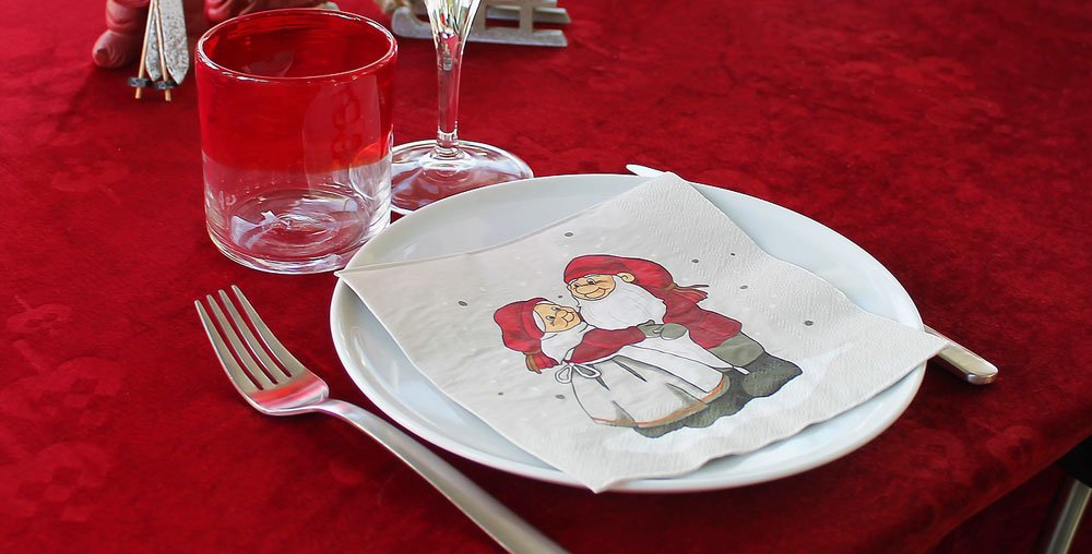 Tovaglia per la tavola di Natale