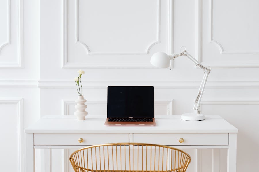 ufficio moderno elegante in casa